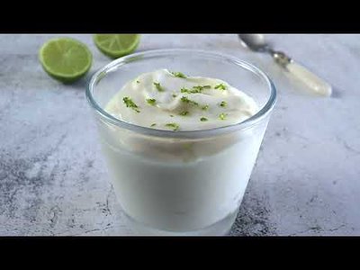 Mousse de Lima Cremosa