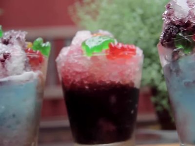 Receita de Raspadinha Arco Íris