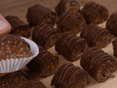 Doce de Amendoim com Doce de Leite