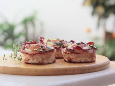 Receita de Tortinha de Peito de Peru