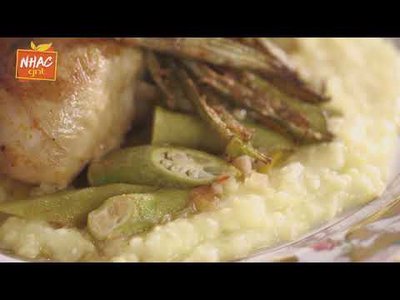 Frango com quiabo
