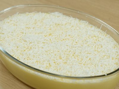 Sobremesa Gelada de Abacaxi com Coco