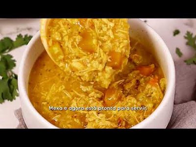 Sopa de Abóbora e Frango para a Imunidade