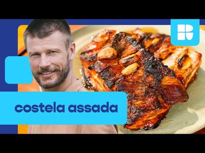 Costela suína assada com páprica e melaço