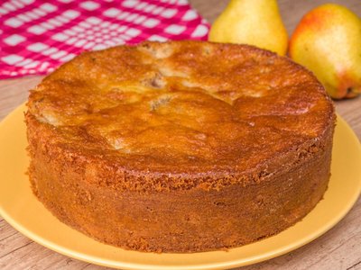 Bolo de Pera delicioso