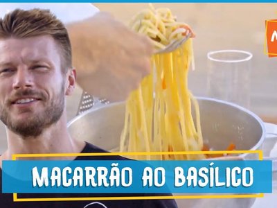Linguine ao basílico