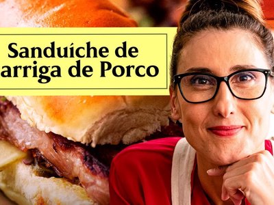 Sanduíche de Barriga de Porco