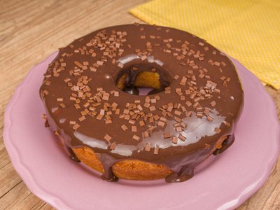 Bolo de Baunilha na Airfryer