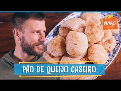 Pão de Queijo Caseiro com Peito de Peru