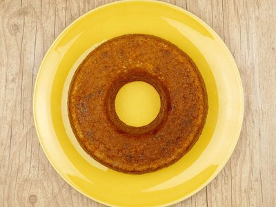 Bolo sem Açúcar com Banana e Aveia - Apenas 5 ingredientes