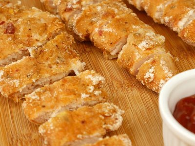 Frango Empanado de Forno