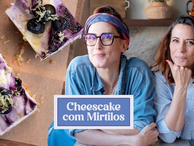 Cheesecake de Mirtilos