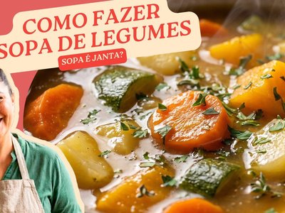 Sopa de Legumes Cremosa