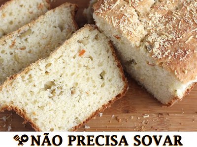 Pão Caseiro Sem Sova