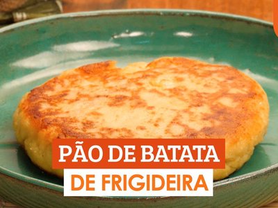 Pão de Batata de Frigideira