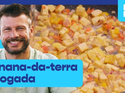 Como preparar BANANA-DA-TERRA REFOGADA!
