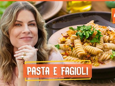 Pasta e Fagioli (Macarrão com Feijão)