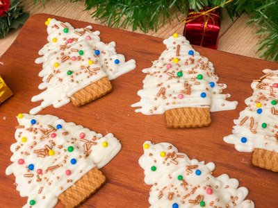 Biscoitinho Árvore de Natal