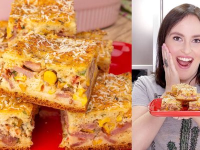 Torta de Calabresa de Liquidificador