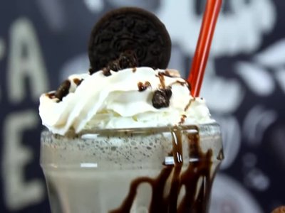 Receita de Milkshake de Oreo