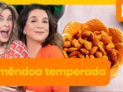 Amêndoas Temperadas com Laranja