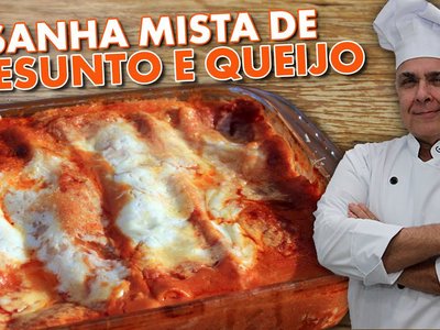 Lasanha Mista de Presunto e Queijo