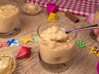 Canjica de Doce de Leite com apenas 5 Ingredientes