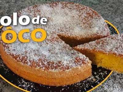 Bolo de Coco Húmido