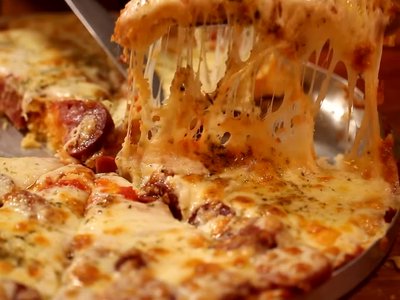 Receita de Pizza de Liquidificador