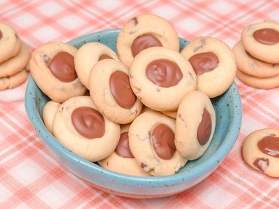 Biscoito Amanteigado com Chocolate