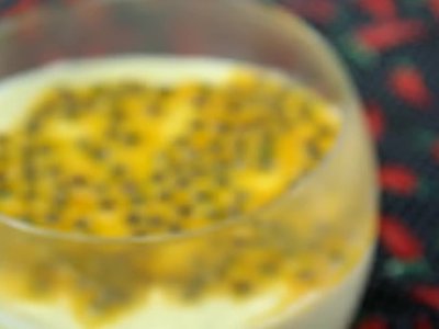 Receita de Mousse de Maracujá Simples