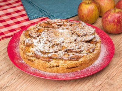 Torta de Maçã Alemã na Airfryer