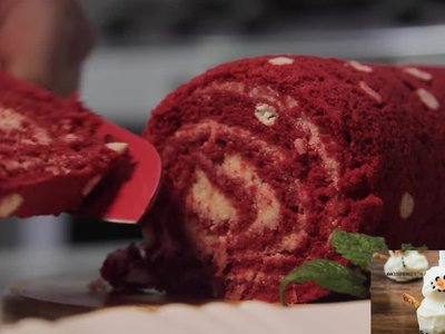 Receita de Rocambole Estampado