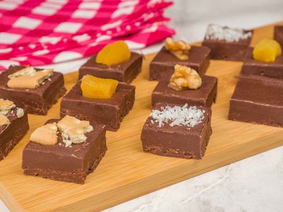 Fudge com 5 Sabores
