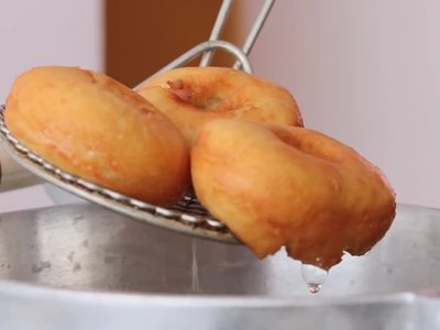 Receita de Rosquinha Frita Caseira