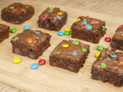 Brownie de M&Ms