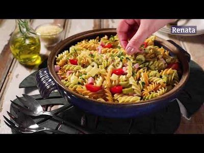 Salada de Macarrão Colorida