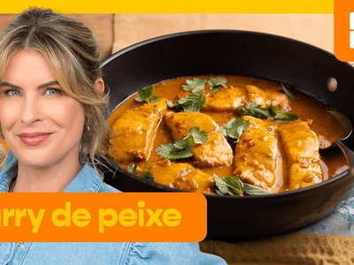 Curry de peixe rápido e fácil