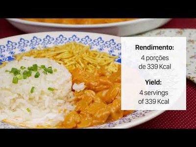 Estrogonofe de Frango