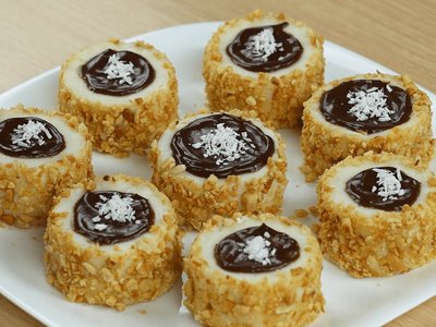 Sobremesa de Leite com Amendoim