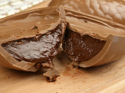 Ovo Trufado de Nutella