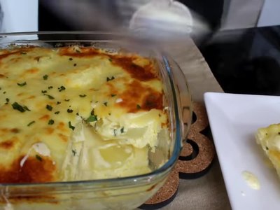Receita de Batata Gratinada