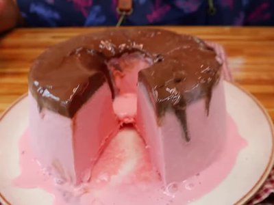 Receita de Pudim de Sorvete