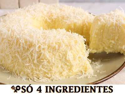 Pudim Beijinho com 4 Ingredientes