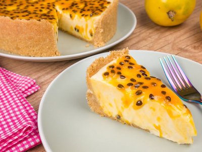 Cheesecake de Maracujá