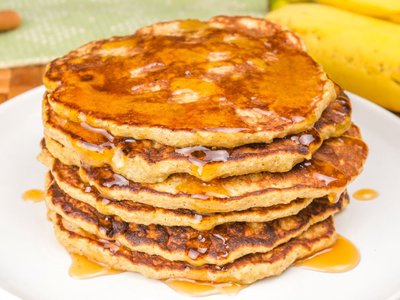 Panqueca de Banana com Aveia