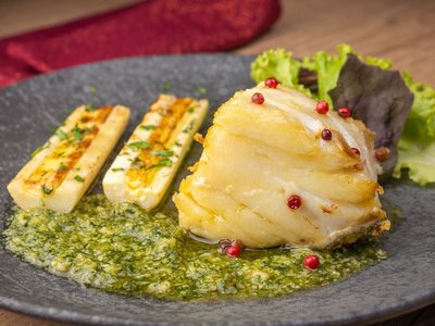Bacalhau com Pupunha