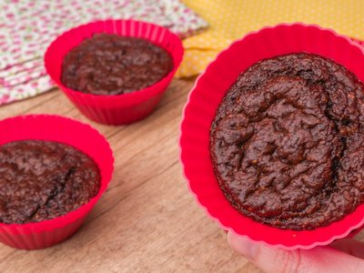 Bolinho de Chocolate sem Açúcar