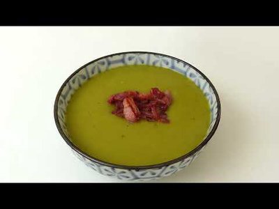 Sopa de Ervilhas com Bacon