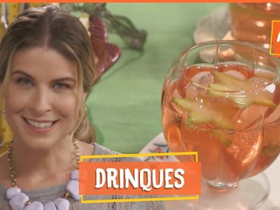 Drinques para fazer em casa: caipirinha de caldo de cana, spritz rosé e gim fizz